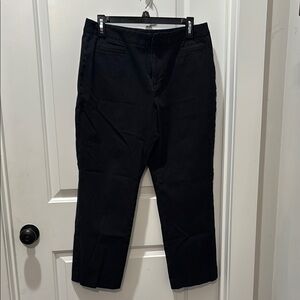 Coldwater Creek Black Straight Leg Pants Tailored Fit